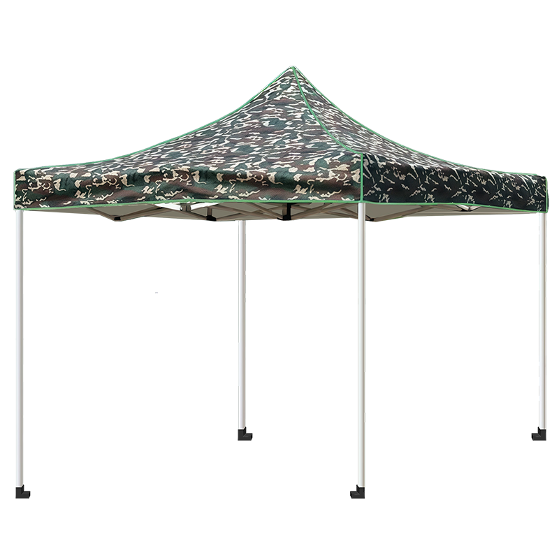 Suncojia Camouflage Sunshade Canopy Outdoor Patio Umbrella Rain Shelter Carport Emergency Isolation Tent Four-Corner Canopy Fabric