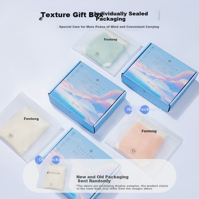 芬腾 内裤女2条装10A抑菌防侧漏姨妈月经生理裤独立包装