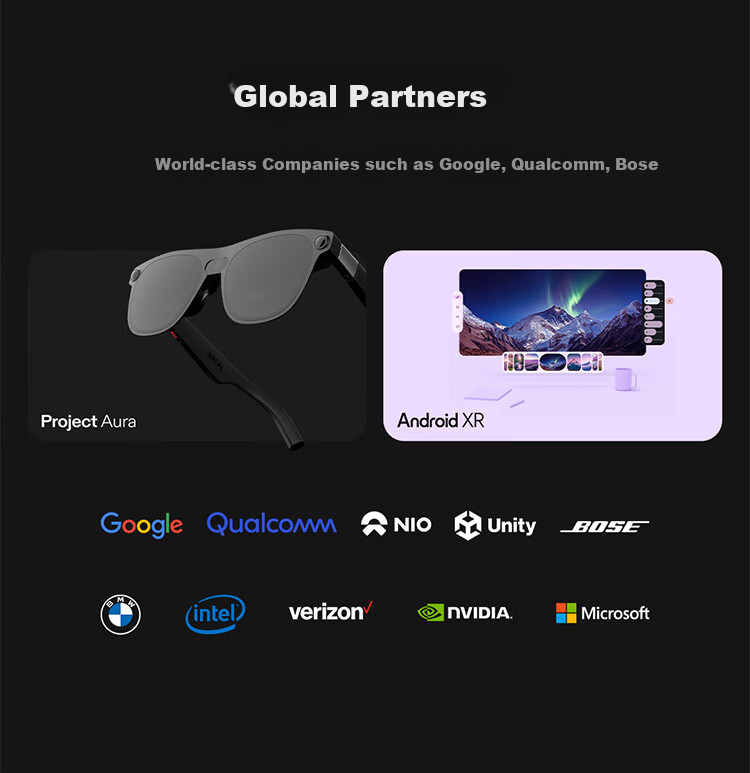 XREAL One Pro Smart AR Glasses with 5.56" Portable Screen, 57° FOV, Self-Developed X1 Chip, Native 3DoF Hovering, Movie-Watching Glasses Not VRAI Translation Glasses, L Size 3