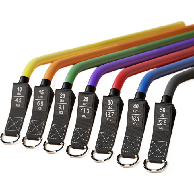 CALLIVEN Pull Rope Elastic Rope Door-Mounted Back Opener Fitness Equipment Elastic Band Resistance Band Stretching Home Equipment 170 Lbs + Handle