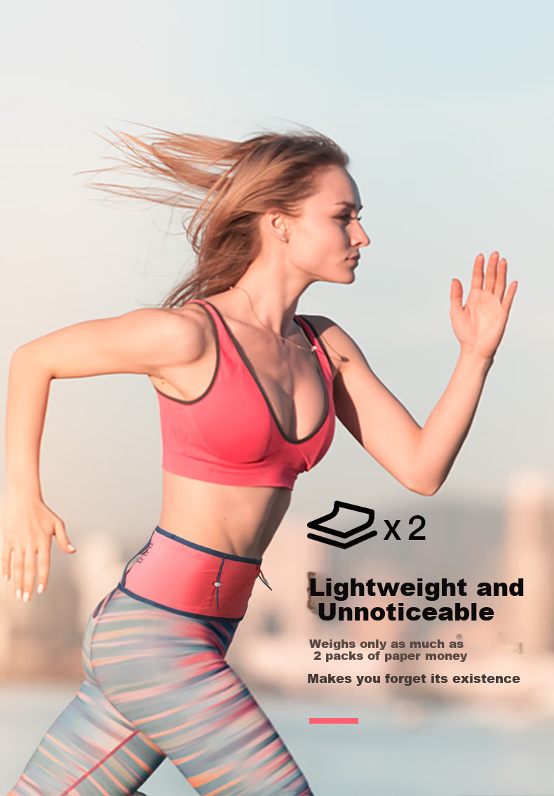 AONIJIE Running Waist Pack for Men And Women, Sports Belt, Outdoor Fitness Hiking Marathon Invisible Phone Pouch 5