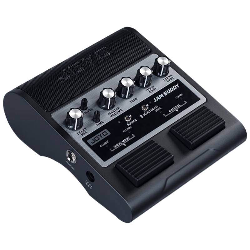JOYO JAM BUDDY Dual-Channel Pedal Electric Guitar Amplifier Effects Processor Rechargeable Bluetooth Speaker (Black Model)