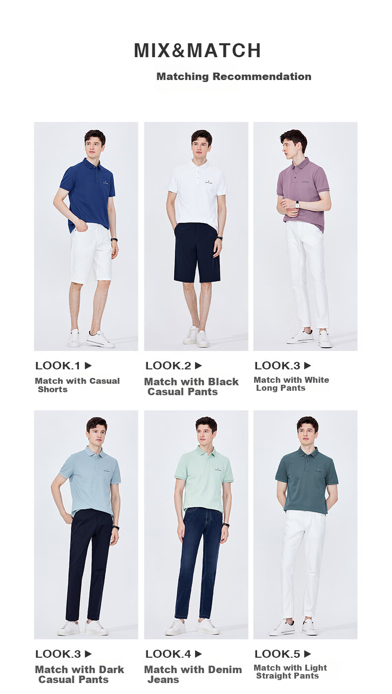 Navigare Small Sailboat Sports Outdoor Polo Shirt for Men, Summer Sweat-Free Cool-Feeling Short-Sleeve POLO Shirt 1325524565 M 5