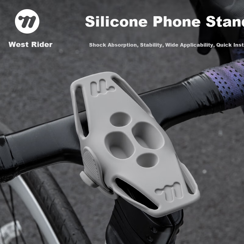 Велосипедный держатель для телефона WestBiking, фиксирующий кронштейн для навигации по карте, противоударное оборудование для езды на велосипеде