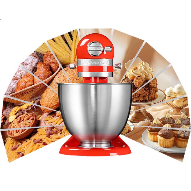 Стационарный миксер KitchenAid 5KSM3311XCFG, 3.3 л, 10 скоростей, металлический корпус, серый