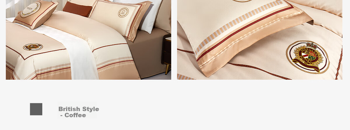 MLILY Cotton Bedding Set of Four Pieces, Pure Cotton, Summer, 220x240 Cm, Moonlight Reflectio 19