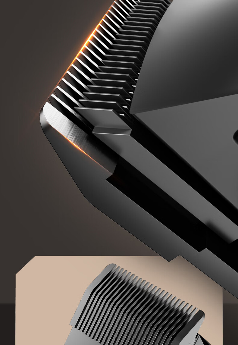 AUX Electric Hair Clipper for Men, High-Power Self-Service Shaver, Carving Tool for Home Use, Suitable for Adults, Children And Babies, Hair Cutting Device, Self-Haircutting Gadget, Electric Trimmer 6