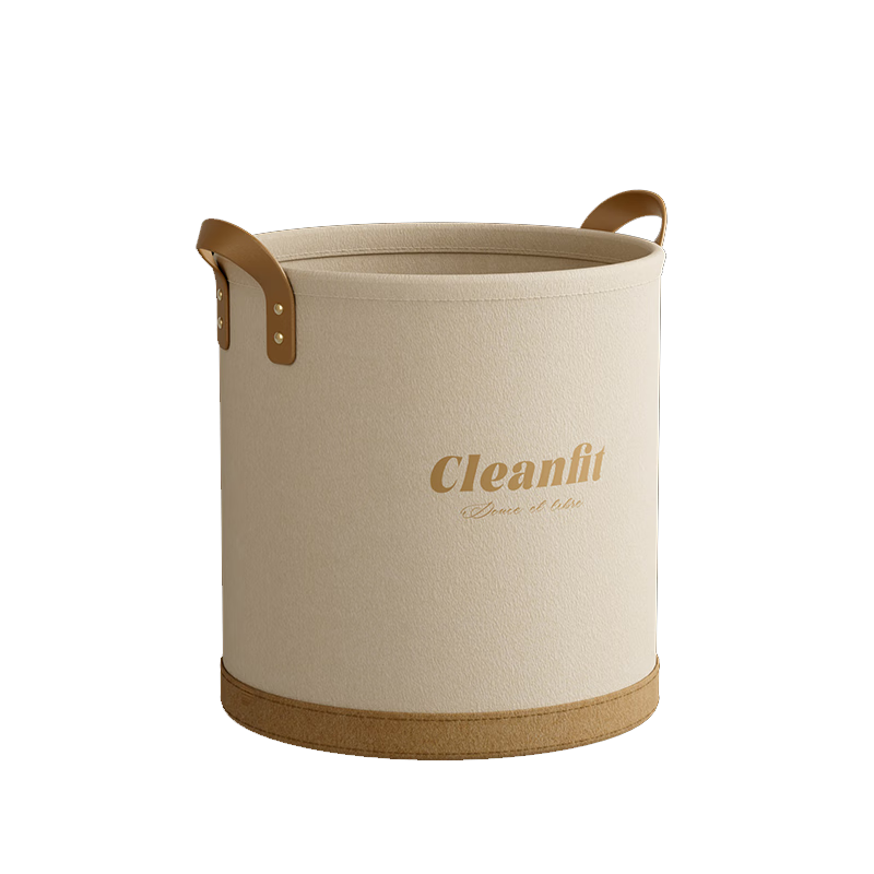 Weijian Large Capacity Foldable Felt Laundry Basket Storage Bin Toy Storage Basket Extra Large