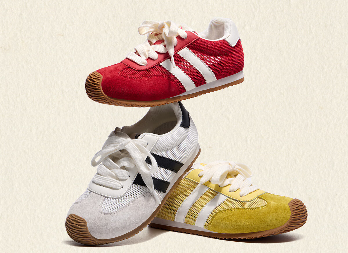 Camel Kids Retro Sports Shoes Vintage Trainer Four-Season Casual Running Shoes Breathable Mesh 7