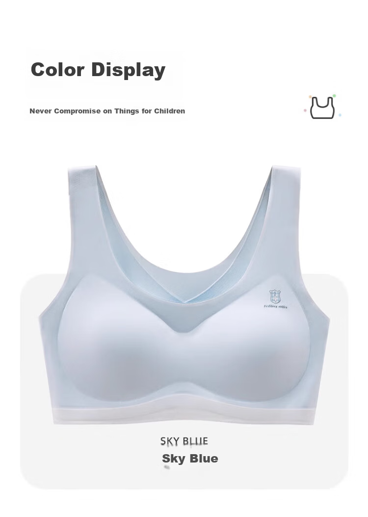 GUJIN 2-Pack Girls' Sports Bras Shockproof Underwear for Teenagers 15 Years Old Middle and High School Vest 2XL 12