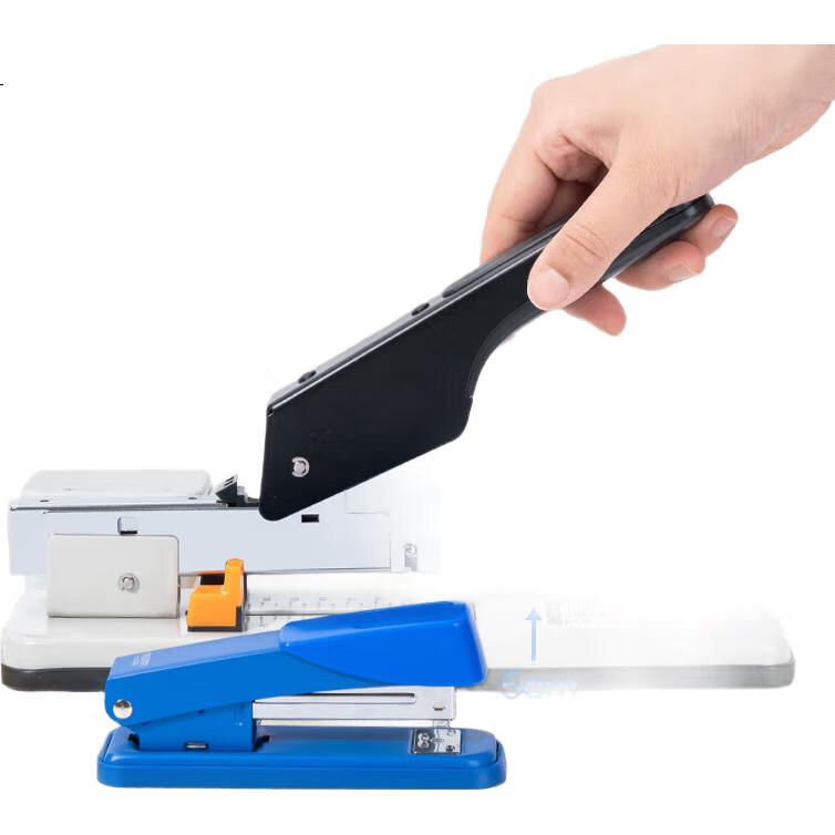 Deli Heavy-Duty Stapler for 100 Pages / Large Thick Stapler Compatible with 23/6 to 23/13 Staples 0394