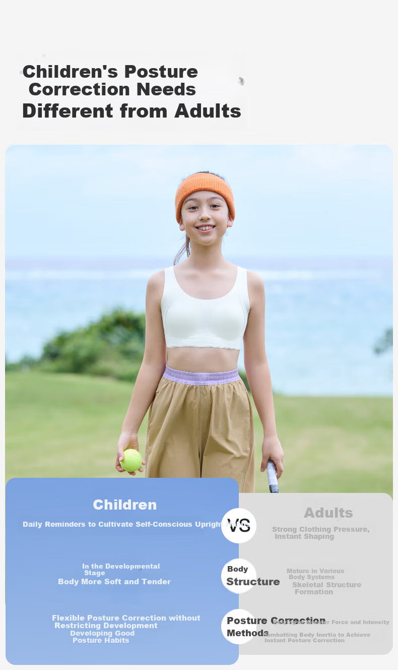 Likeuu Girls' Underwear by Ubras - Adolescent Student Development Children's Underwear with Posture Correction and Skin-Friendly Fabric 5