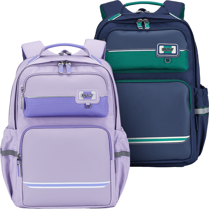 KALA·Y Backpack for Middle School Students, Stylish Ultra-Light Cloud Backpack for Primary School Grades 5-9, Stress-Relieving Unisex Shoulder Bag for Male And Female Students
