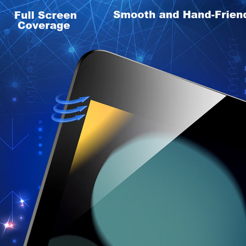 RBP 2025 Air7/6 Tempered Glass Screen Protector for 11-Inch Tablet, High Definition Shatterproof Protective Film