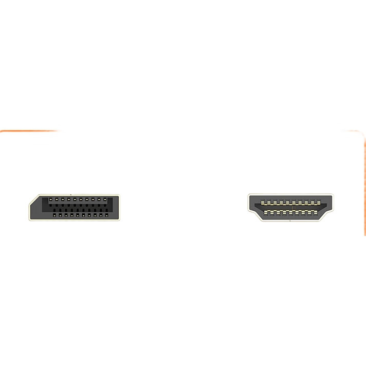 Кабель-переходник Shengwei DP to HDMI, 4K HD, версия 1.2, длина 1.8 метра, ADH0018G