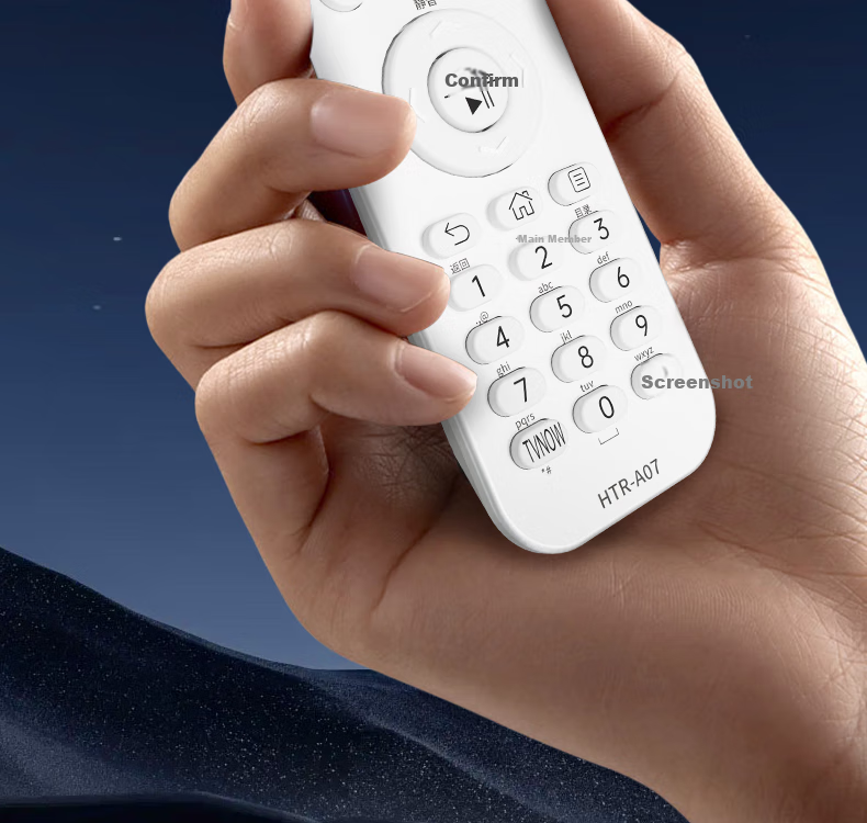 Dongpuli Infrared Remote Control Compatible with Haier TV Models LE32/40A7100L LE50/55A7100L 9