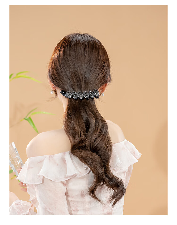 CHIMERA Large Banana Hair Clip High Volume Ponytail No Trace Hairpin Elegant Twist Hair Accessory for Women Birthday Gift 4