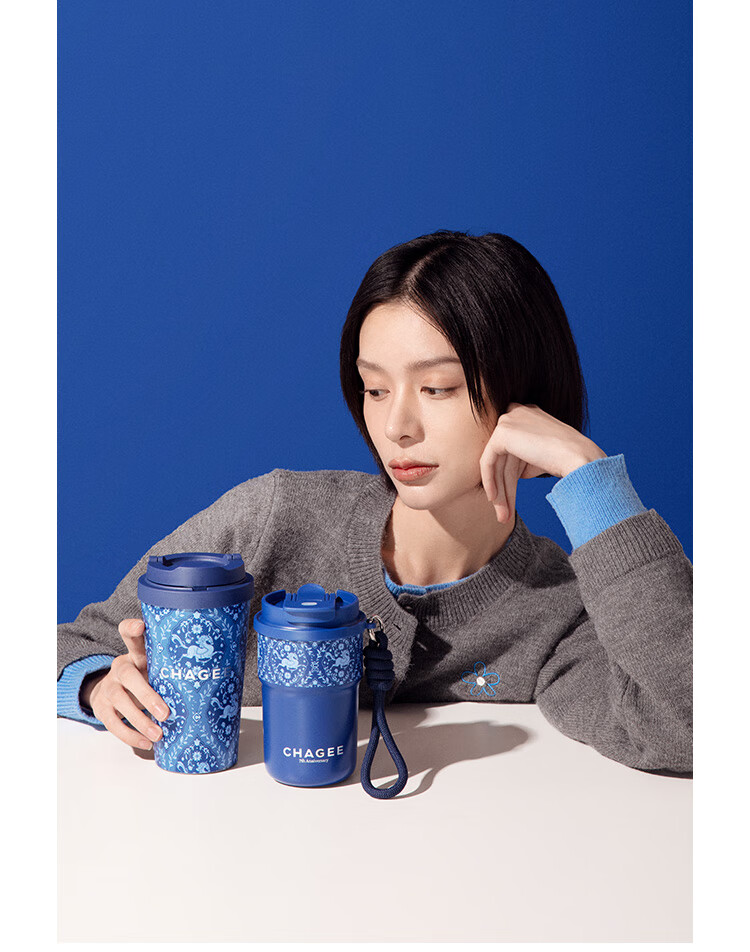 CHAGEE Mini Insulated Cup, 316 Stainless Steel Straw, Coffee And Tea Cup, Water Bottle, Mid-Autumn Festival Gift 5