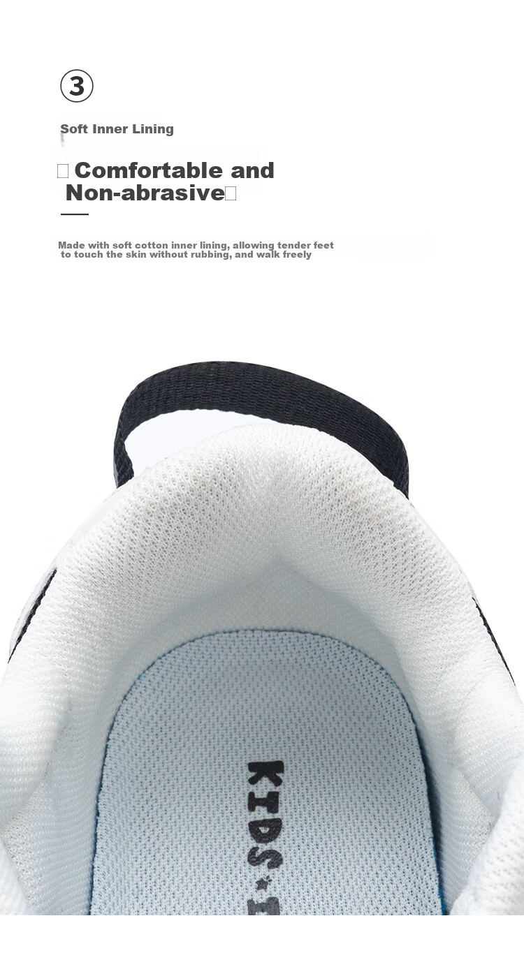 Kids.ing Cadixing Children's Sports Shoes, Boys' Autumn School White Sneakers, Forrest Gump Shoes for Girls, Big Kids' Breathable Soft-Soled Shoes 7
