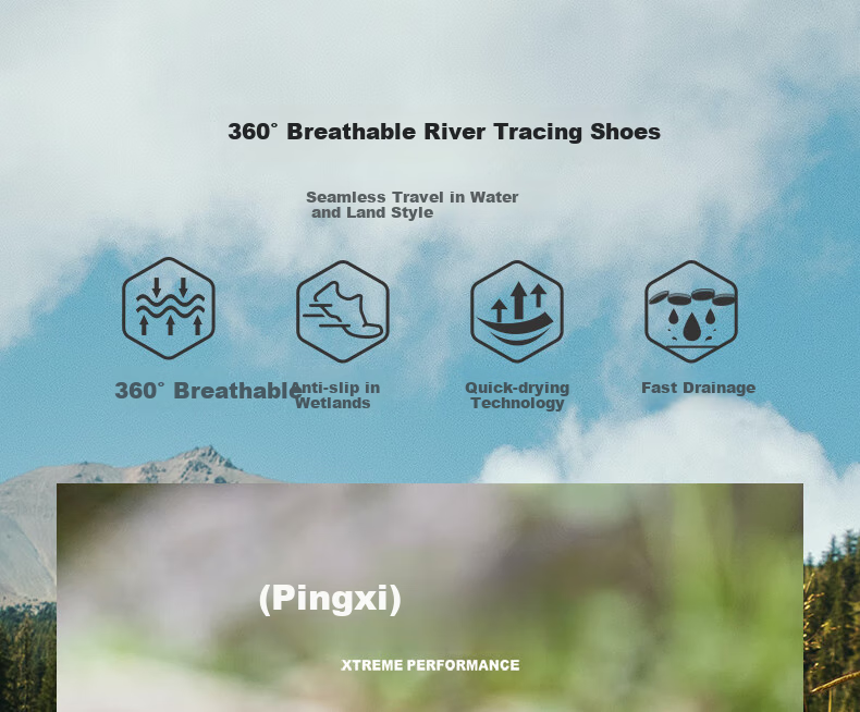 Jeep River Tracing Shoes for Men And Women, Outdoor Breathable Hiking Shoes, Women's Amphibious Quick-Dry Crocs-Style Shoes, Non-Slip Wear-Resistant Mountaineering Shoes for Wome 4