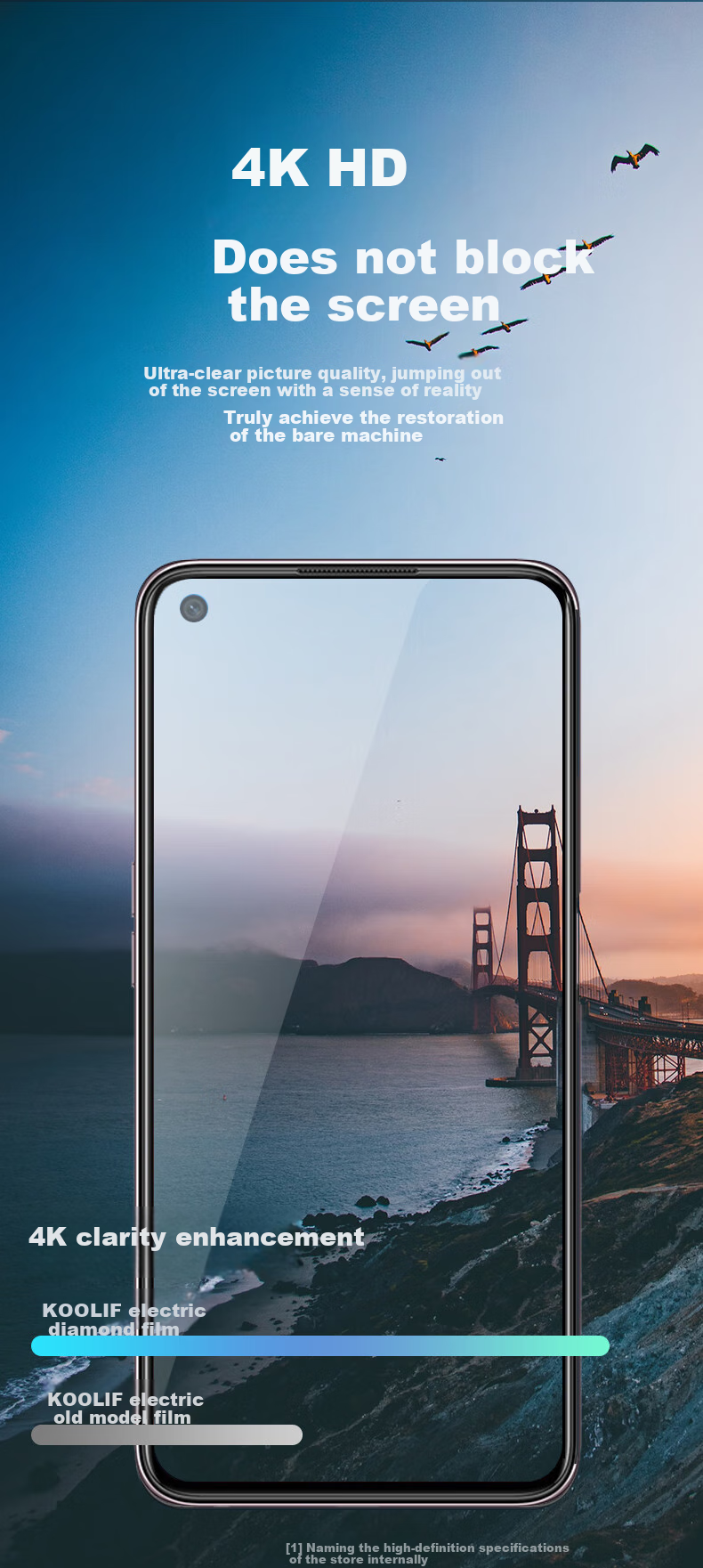KOOLIFE [Upgraded Anti-Shatter Edge] Tempered Glass Screen Protector for OPPO K9s, A36 Phone Protective Film, Gaming Version, Ultra-Thin Full-Screen Coverage, HD Clear Anti-Drop Fingerprint-Resistant Front Film 11