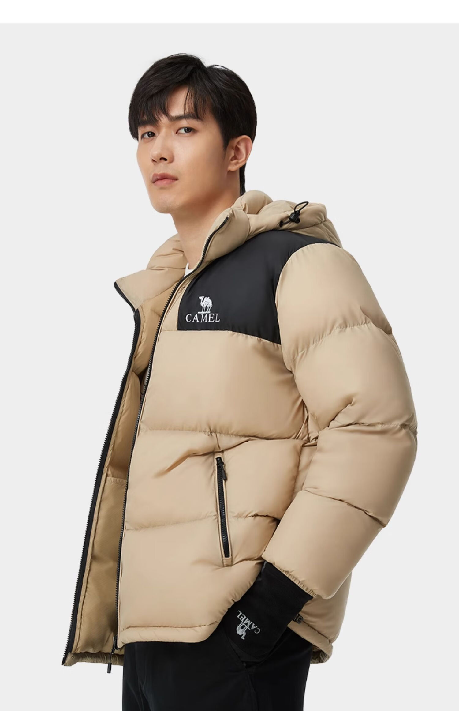 Luotuo (CAMEL) [Xiaotaiyang Graphene] Autumn And Winter Outdoor down Jacket for Men And Women, Thickened Warm Puffer Coat 29