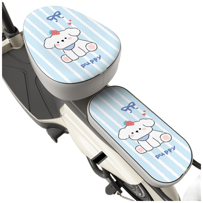 Fanyejia Electric Bike Seat Cover, Sun Protection And Heat Insulation Seat Cover, Suitable for Aima Yaadi Electric Scooters, All-Season Universal Seat Cushio