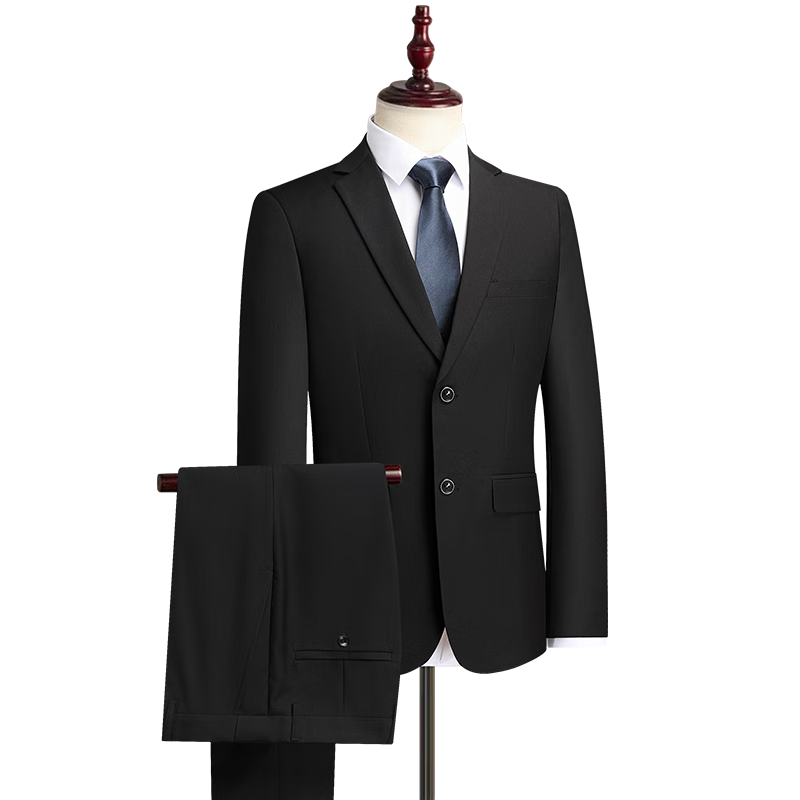 FIRS Men's Suit Set, Slim Fit Professional Formal Wear, Business Attire for Groomsman And Bridegroom, Wedding Attire for Me