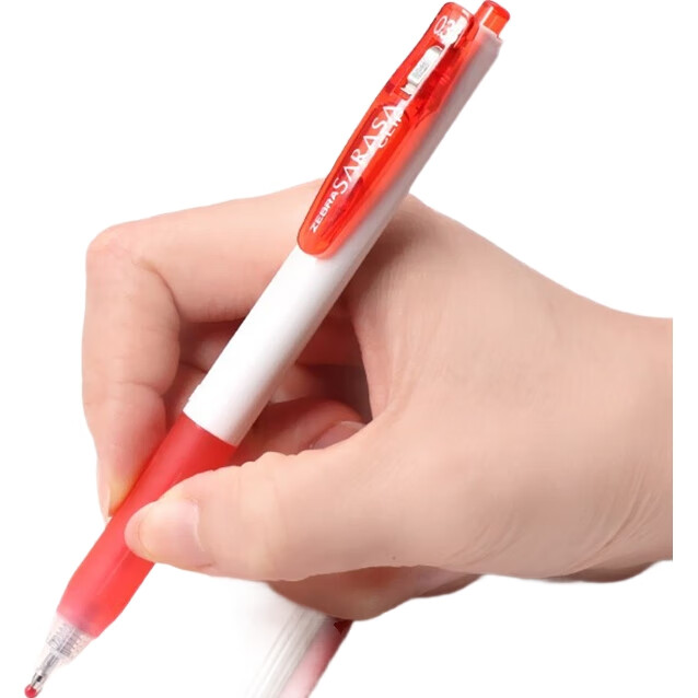 Гелевая ручка ZEBRA JJXZ15W, 0.38 мм, выдвижная, розовый корпус