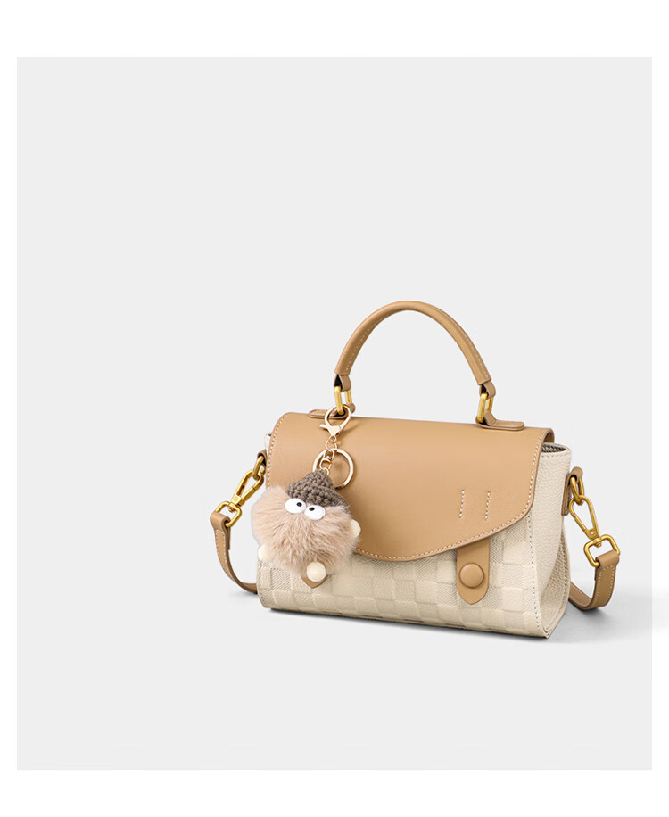 Aiqinghai Women's Handbag, Top-Grain Leather, Shoulder And Handheld Small Bag, Luxury Brand, Practical Birthday And Mother's Day Gift for Mom 9