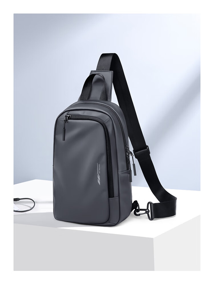 GOLF Chest Bag, Large Capacity Crossbody Bag for Men, Casual Shoulder Bag, Phone And IPad Bag, Water-Resistant Cycling Sports Small Backpack 9