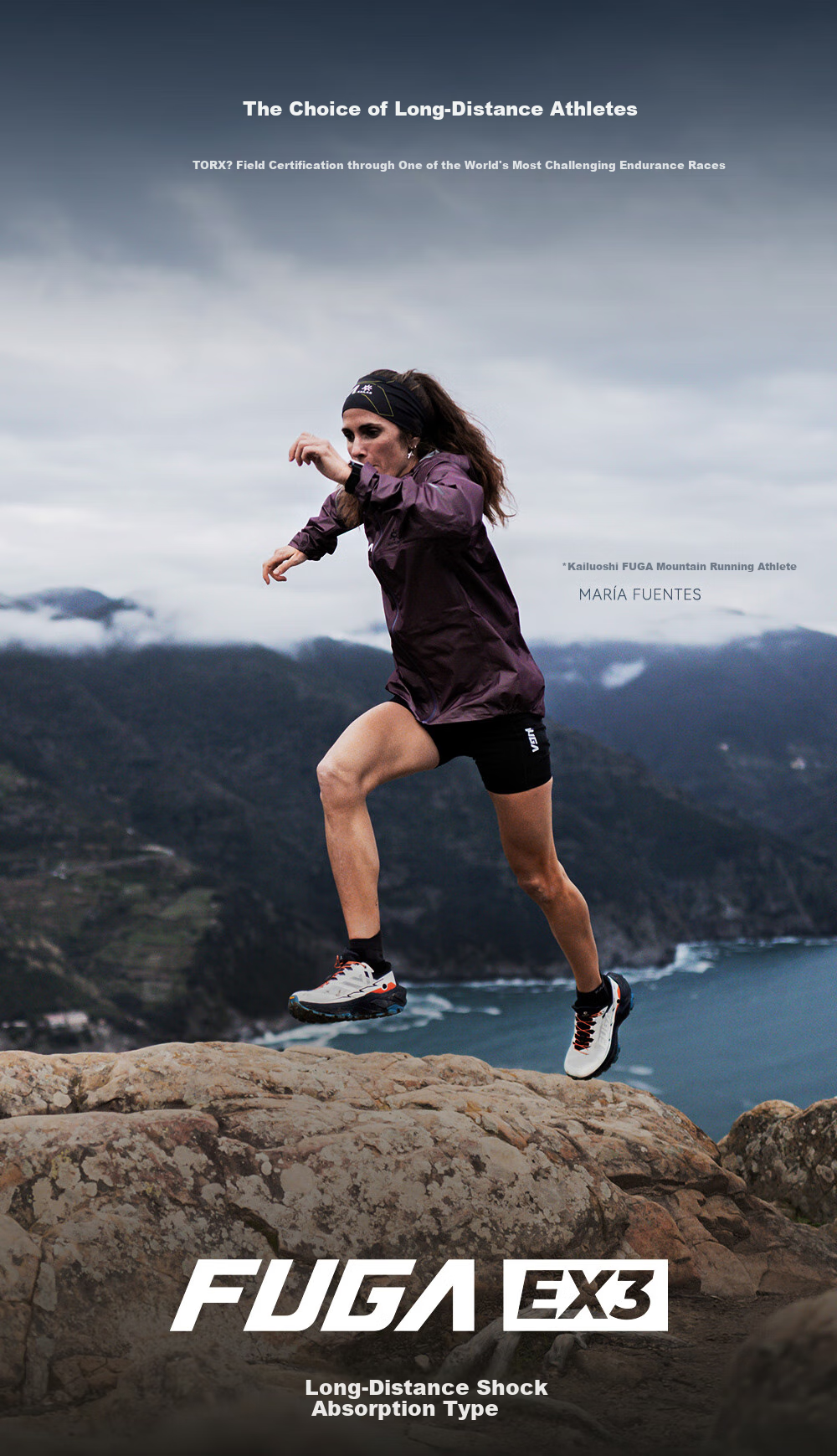 KAILAS FUGA [New Model] Kailash FUGA EX3 Breathable Shock-Absorbing, Non-Slip Low-Top Trail Running Shoes for Me 1