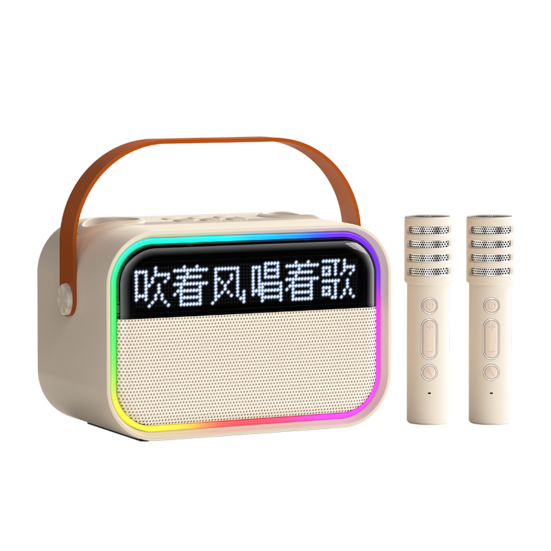 Good Shepherd All-in-One Karaoke Microphone Speaker Wireless Bluetooth Home KTV Set Outdoor Singing Device Children's Karaoke Birthday New Year Gift