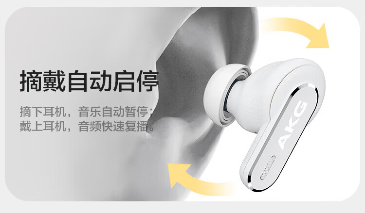 Audeze N5 2.4G Tri-Mode Active Noise Cancelling High-Resolution Wireless Bluetooth HiFi Headphones High-Quality Computer Gaming Music Headphones Audeze White 9