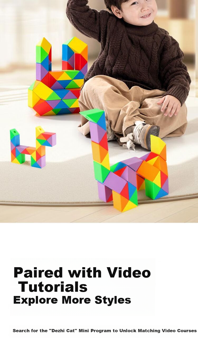 Deli Rainbow Magic Ruler with 72 Segments, Versatile Elastic Flexible Bending Toy, Birthday Gift YP146-72 7