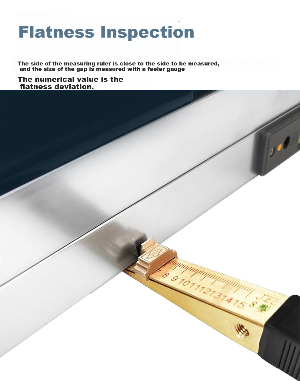 Huachang High-Precision Aluminum Alloy Straightedge, 2 Meters Long, Vertical Inspection Multi-Functional Level, Engineering Acceptance Tool for House Inspectio 5