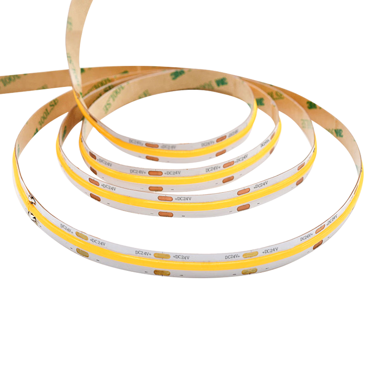 FSL Foshan Lighting Low Voltage COB Linear Ambient LED Strip Light 24V Warm White 12W 10m - Requires Low Voltage Power Supply