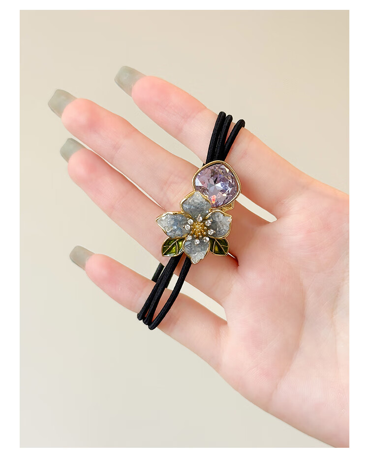 CHIMERA [Starry Flower Language] Hair Ties, Ponytail Holders, Rubber Bands, Scrunchies, Hair Elastics, Hair Accessories, Mid-Autumn Festival Gift 4