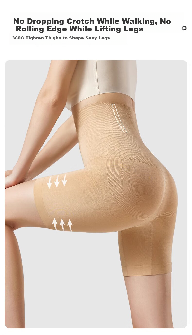 FitonTon Ultra-High Waist Tummy Control Pants, Postpartum High-Waist Butt-Lifting Underwear, Shaping Body-Shaping Pants, Stomach-Reducing Lifting Pants for Wome 7