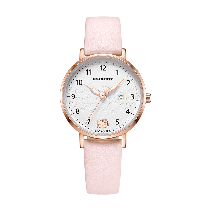 Hello Kitty Student Exam Watch for Female Students in Middle School, High School, And College Entrance Exams, Civil Service Exams, Postgraduate Entrance Exams, Quiet Quartz Watch