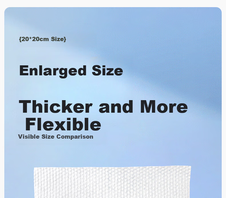 Briars Disposable Thick Large Hanging Foot Towel Paper Towel for Home Use 13