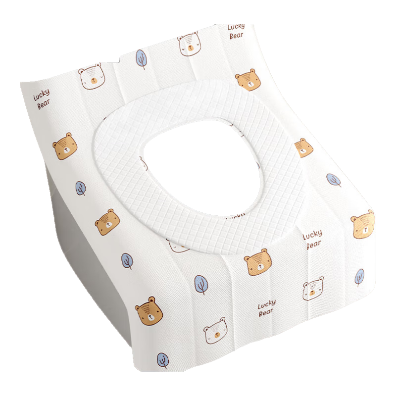 Baicaoyuan Disposable Toilet Seat Covers 7A Antibacterial Full Coverage Waterproof Travel Toilet Seat Covers Thickened Individually Packaged 30 Pieces