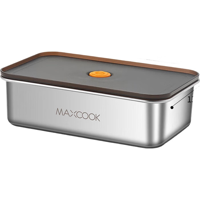 Контейнер для хранения еды Maxcook из нержавеющей стали 304, 1250 мл, MCFT5564