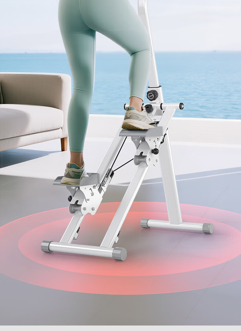 HOT KNEE Multifunctional Stair Climber Home Fitness Equipment Foldable Climbing Machine Treadmill Stepper 4