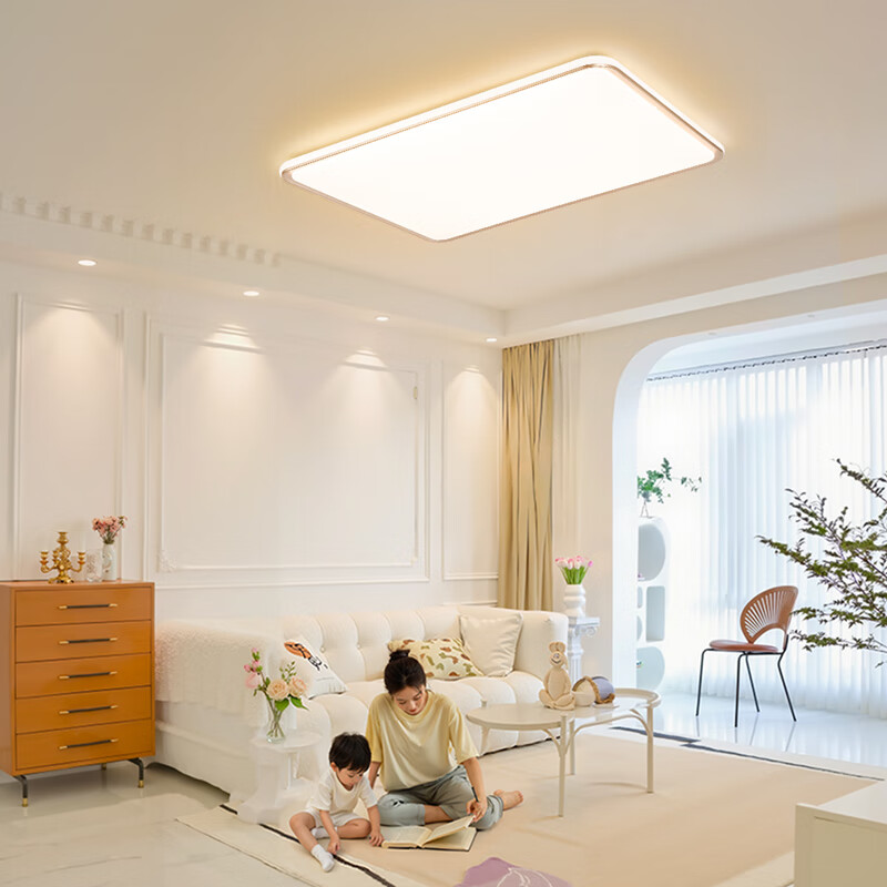 NVC Ceiling Light LED Smart Full Spectrum Eye Protection Anti-Glare Living Room Lamp High-End Future Brightness with Installation Gift