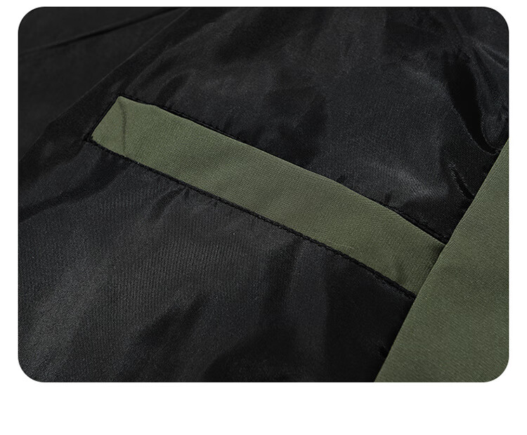 I'M DAVID Men's Autumn Pilot Jacket Casual Loose Workwear Baseball Coat 4
