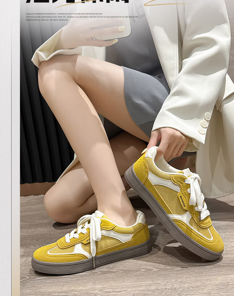 Warrior Women's Shoes 2026 New Summer Classic Retro Sneakers Comfortable Breathable Casual Shoes Beige Green Size 35 2