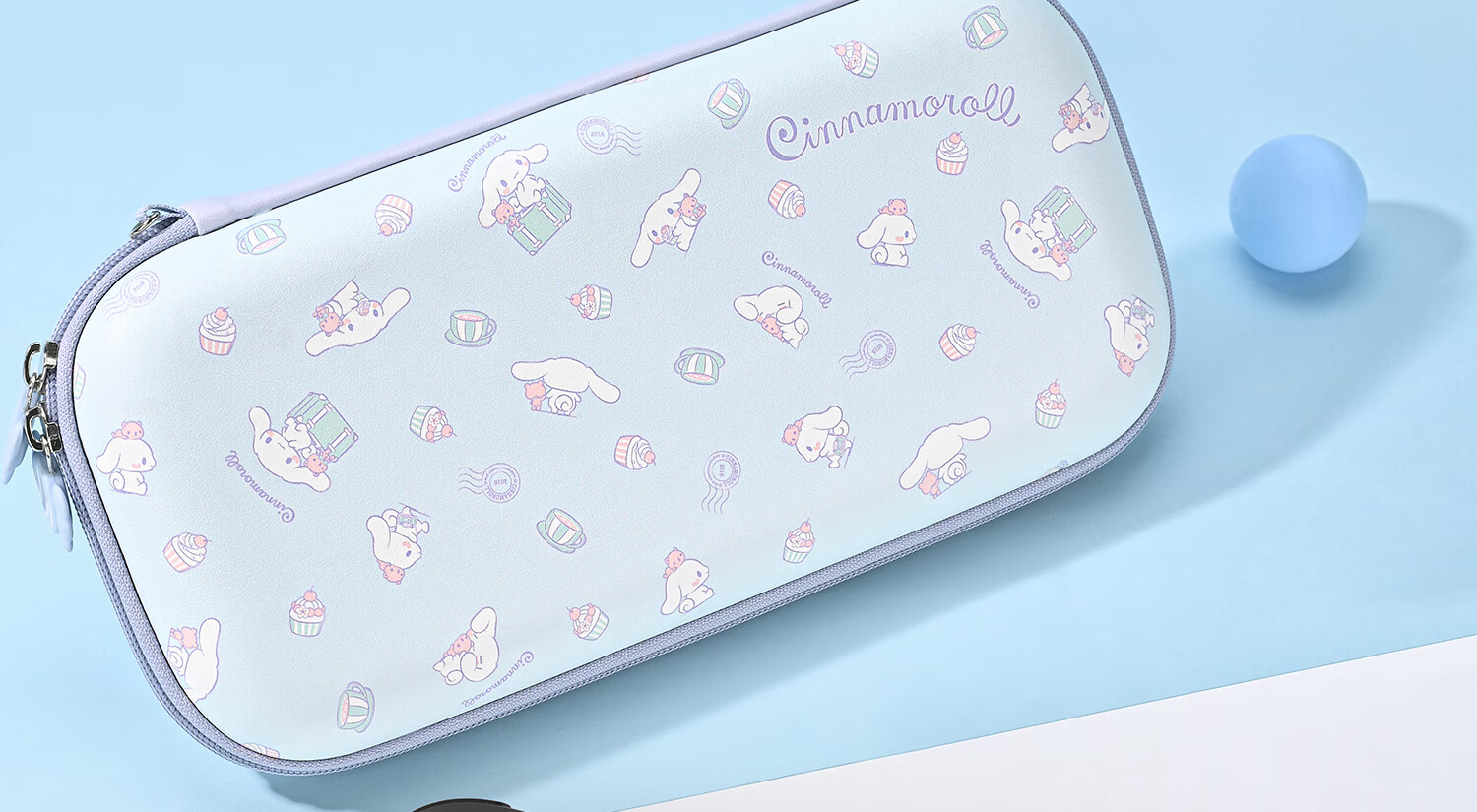Jixiang Swtich2 Storage Bag, NS2 Big Ear Dog Candy Party Storage Bag, Thin Portable Shockproof Protective Case, Official Sanrio Authorized Slim Storage Bag 17