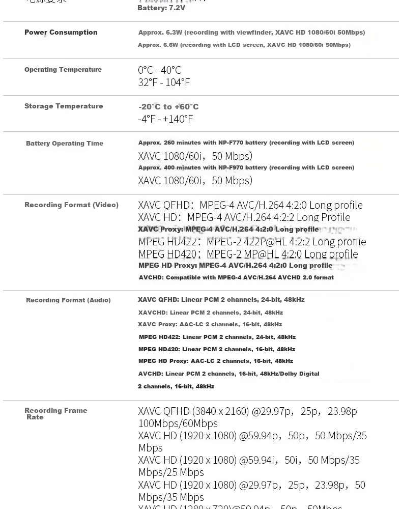 SONY PXW-Z150 (Deluxe Package), 1-Inch CMOS, 4K, SDI Handheld Broadcast-Grade Camcorder 2