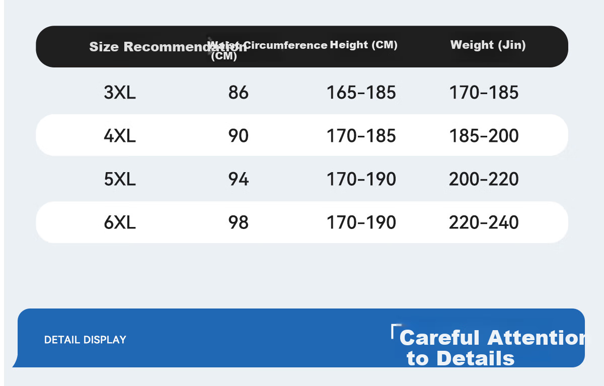 Li-Ning Men's Swim Trunks, Plus Size, Extra Large, for 200-300 Jin Weight, Loose-Fitting Swimsuit for Overweight Men, Hot Spring And Swimming Equipment 6